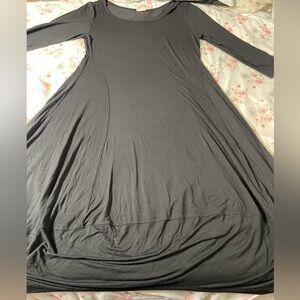 Elegant Gray Women's Dress